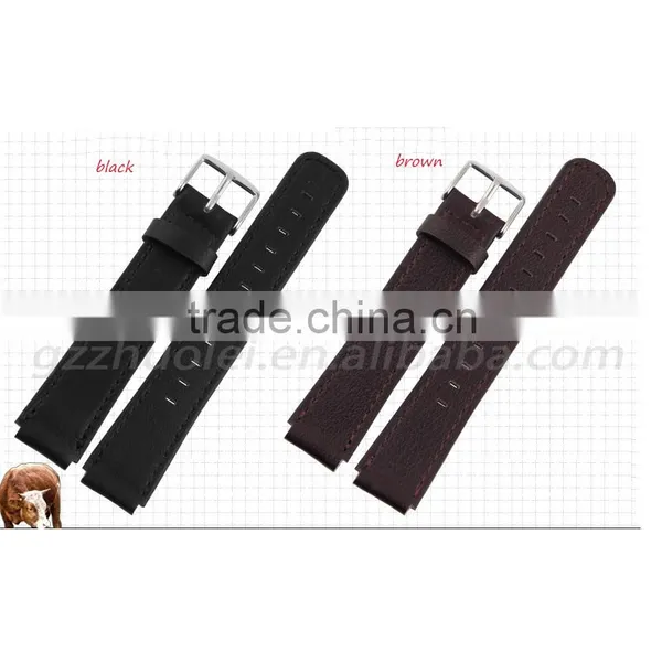 2015 Hot Fashion Cowhide Leather Watch Strap 18*15mm Watch Strap Leather