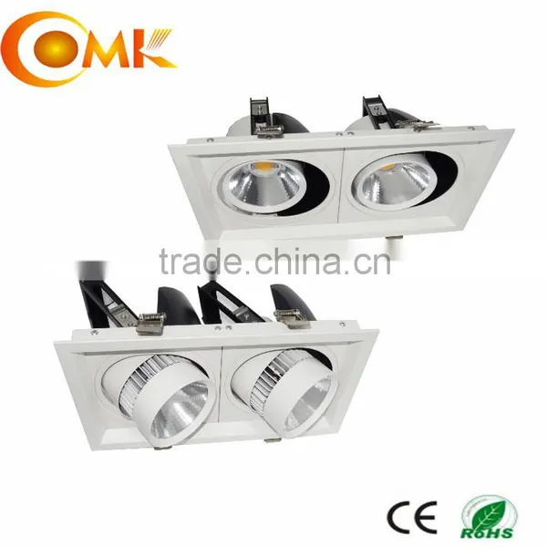 High Power Multiple Heads Raising and Falling LED Downlight OEM photo-2