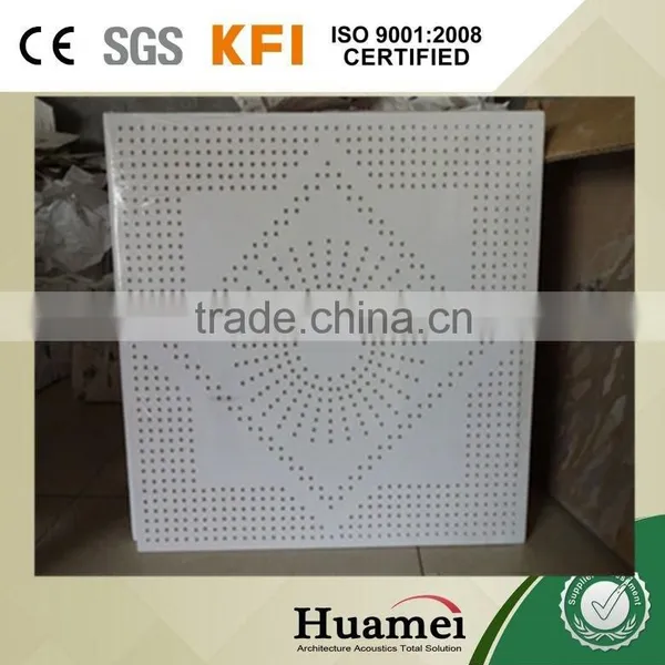 Fiberglass Ceiling/Fiberglass Drop Ceiling Tiles/Acoustic Panel photo-6