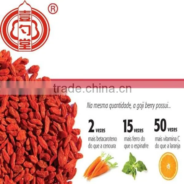 Ningxia Gouqi zi Fruit,Yishaotang Dried Goji Berries Nutrition Red Medlar Boxthorn Lycium Fruit photo-2