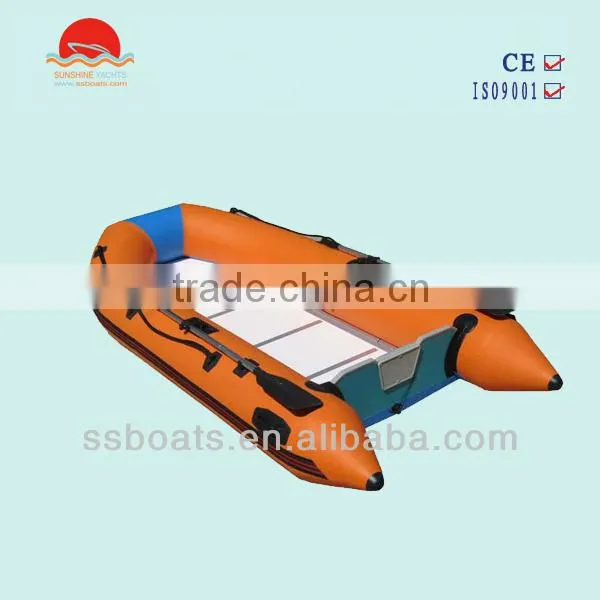 Sunshine PVC 3.2m v Hull Aluminum Inflatable Assault Boat Quality Choice photo-5