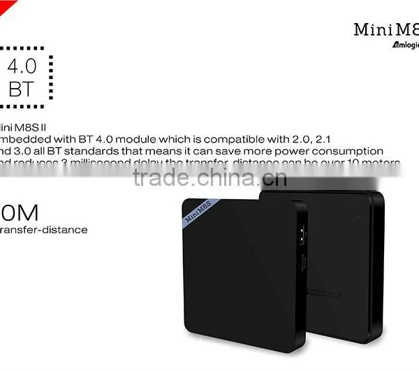 2016 New Android 6.0 Tv Box Mini M8s II Android 6.0 Marshmallow Tv Box 2GB RAM 8GB ROM photo-3
