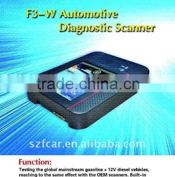 For 12V Electronic Control System, DPF Function, Read DTC, Input QR code, Service Reset, Auto Diagnostic Scanner