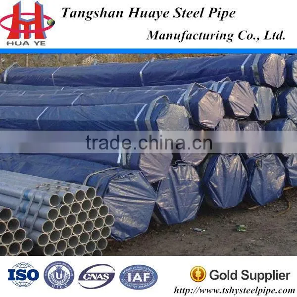 2 Inch Red Paint Erw Low Carbon Steel Round Pipe With Thickness 2.3mm photo-6