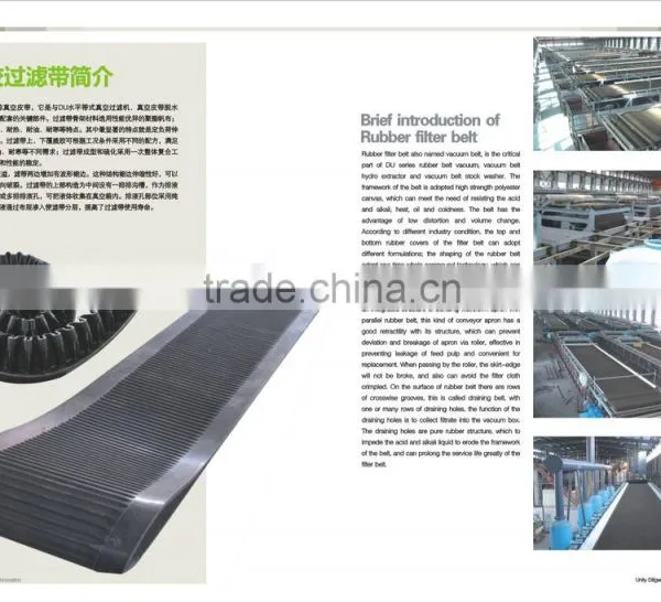 Rubber Filter Belt for Vacuum Belt Filter photo-3