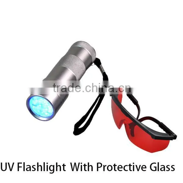 12 LED UV Flashlight 390NM Ultra Violet Blacklight Black Light Ultra Violet Urine Detector 12 LED 12 UV Flashlight photo-3
