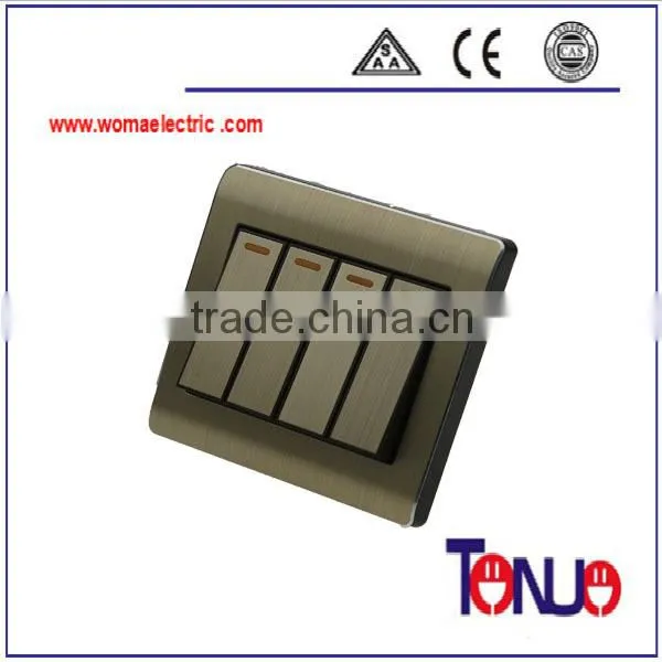 New Design 4 Gang Wall Switch