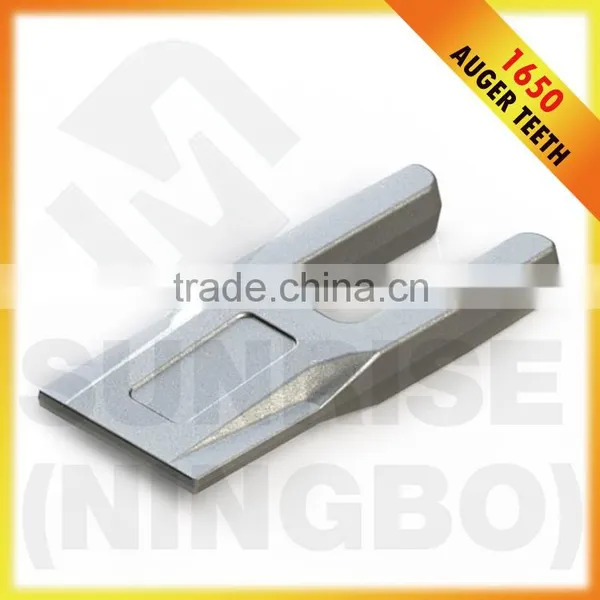 1650 Construction Pengo Type Dirt Augers Flat Teeth Forged Tooth photo-4