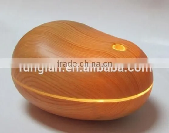 Magic Bean Mini LED Light USB Wooden Essential Oil Aroma Diffus photo-3