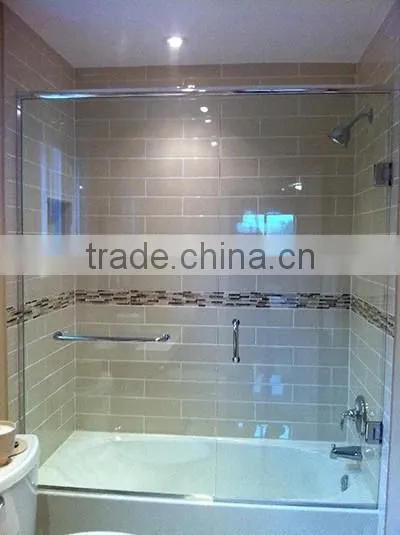 High Quality Frameless Clear Glass Shower Door photo-3