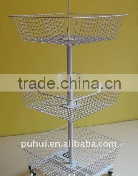 Luxurious Wire Basket Rack photo-5