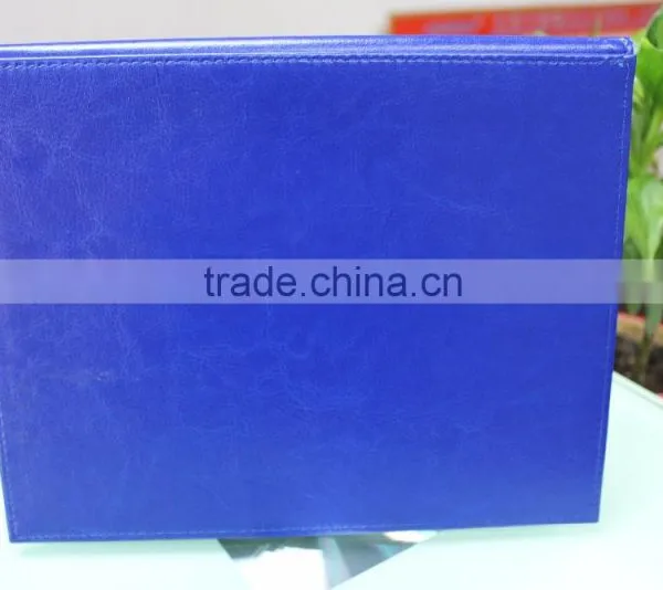 Popularity Wholesales Recycled pu Leather Cheap Office Portable Desk Calendar photo-4