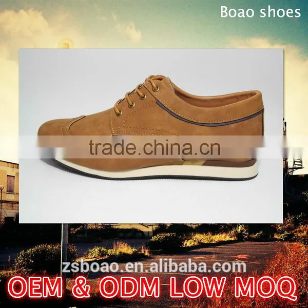 Leather Fashion Men Casual Shoe