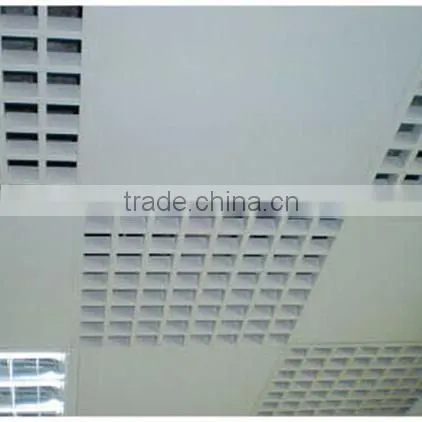 Installation T Bar Metal Frame Grid Ceiling Aluminum Lay On Open Cell Ceiling Tile photo-5