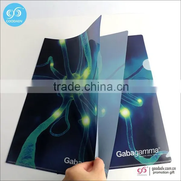 A4 pp File Folder Wholesale Office Conference Plastic Clear File Folder photo-2