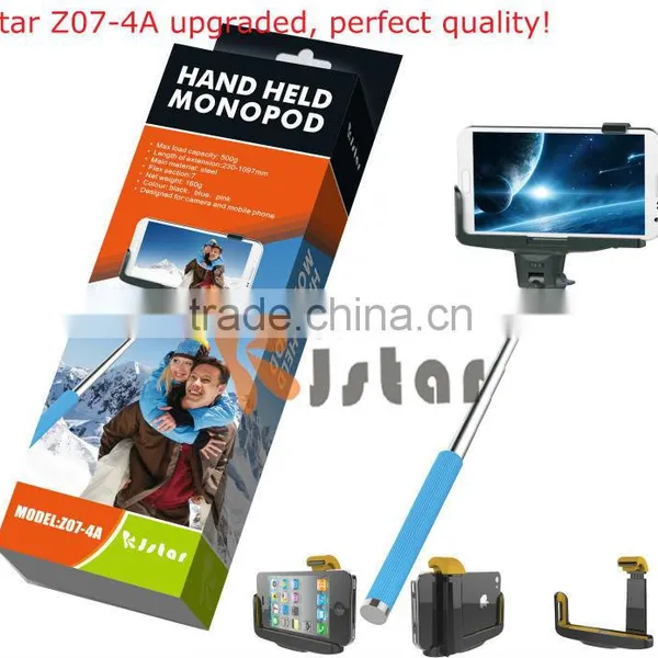2014 Factory Wholesale Kjstar Monopod Stick With Smart Phone Holder Excellent Quality Z07-4A photo-4