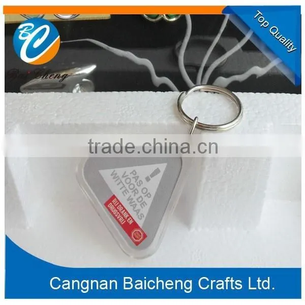 Clear Blank Acrylic Keychain Supplies Custom Design and Logo With Quick Delivery and High Quality for Sale/goods Stocked photo-4