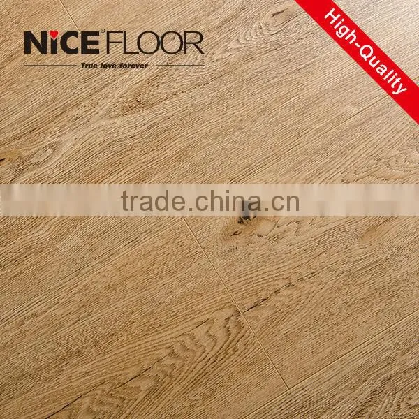 AC1 12mm Hdf Core Board Embossed Surface Waterproof V-groove Edge Waterproof Wood Pvc Manufacturer China Laminate Flooring photo-3