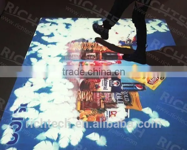 BEST SELLING! RICHTECH Unlimited Effects and High Brightness Interactive Floor System photo-5