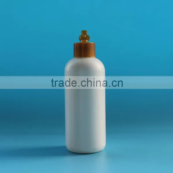 White 180ml HDPE Bottle With Flip Top Cap, 6oz HDPE Flip Top Bottle photo-2