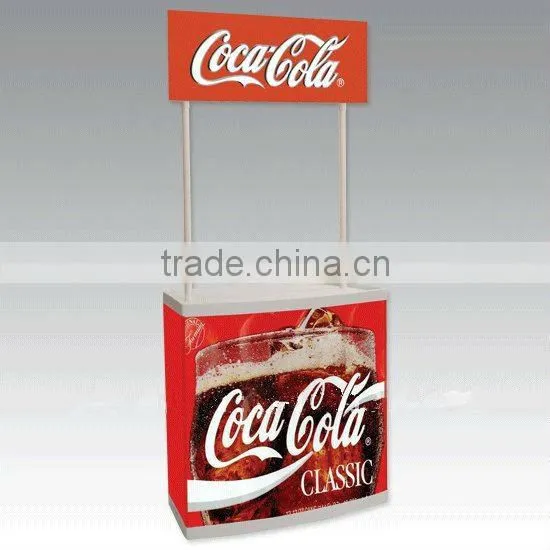 customized vac plastic promotion table