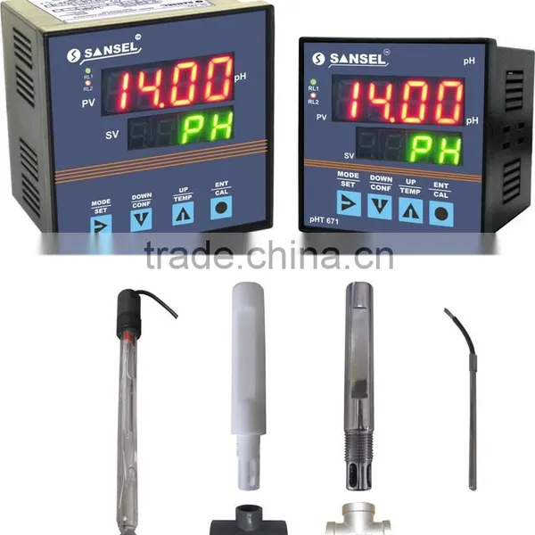 pH CONTROLLER & TRANSMITTER