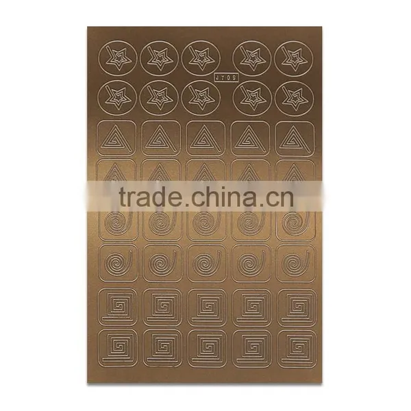 Reuse DIY Matte Metallic Nail Stencil photo-6