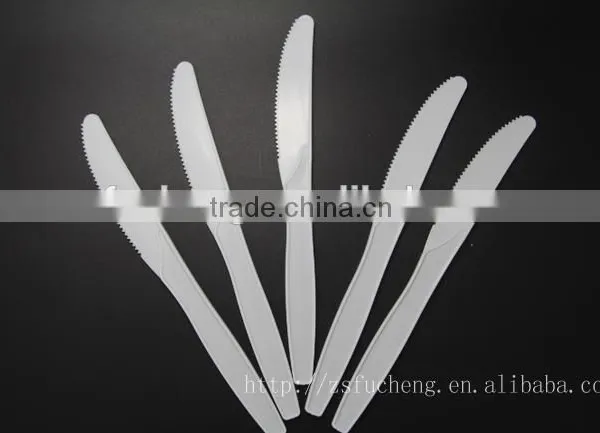 Wholesale Disposable Transparent Tableware Set Plastic Spoon Fork Knife photo-3
