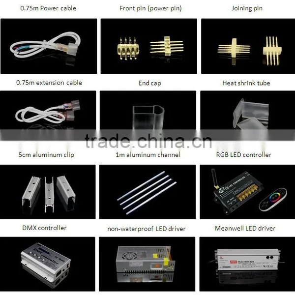 100% Waterproof Dmx Controller For RGB Led Neon Flex 24V for Walkway Guiding-Line photo-6