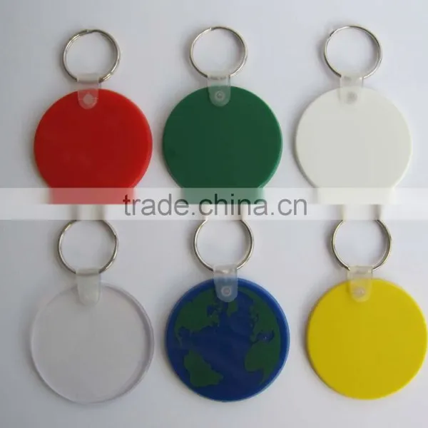 HEYU Plastic Soft Pvc Rectangular Soft Rubber Key Tag With Keychain photo-2