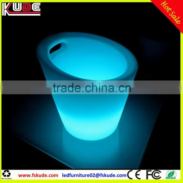 CE Approval Led Illuminated Beer Ice Bucket/cooler photo-3