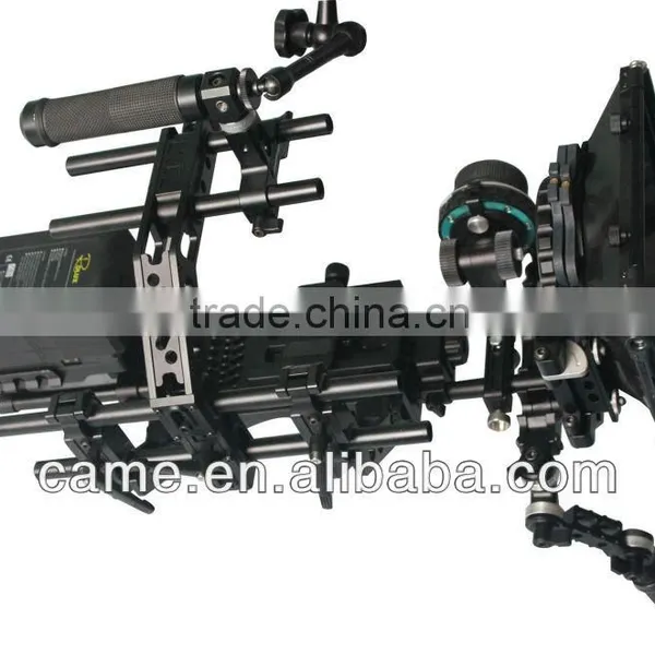 DSLR Rig Rigs Video Shoulder Camera Support Stabilizer Matte Box Follow Focus