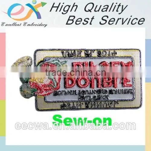 Customized Logo Embroidery Patches for Clothing photo-4