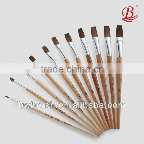 Professional Horse Hair Artists Paint Brushes