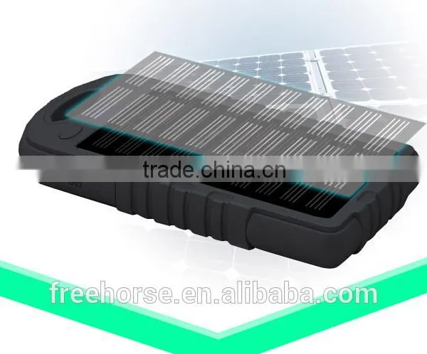 2016 Hot Selling Water Solar Power Bank Charger With Solar Camping Light 8000mah photo-4