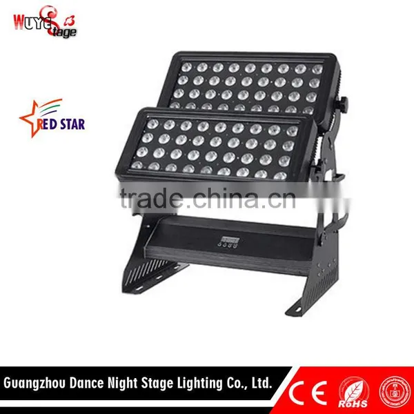 72pcs Full Color LED Spot Light Outdoor Wall Lamps LCD Digital Display Stage Lighting photo-5