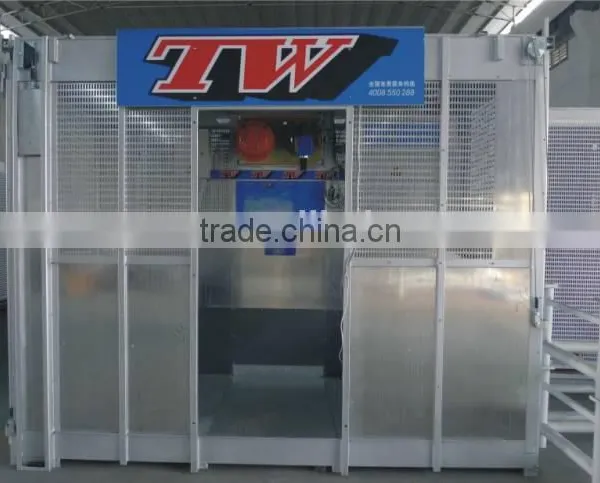 OUTSIDE CONSTRUCTION HOIST LIFT ELEVATOR BY TEWEI photo-4