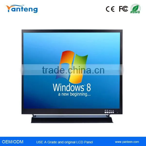 15inch industrial touchscreen cctv lcd monitor with metal casing