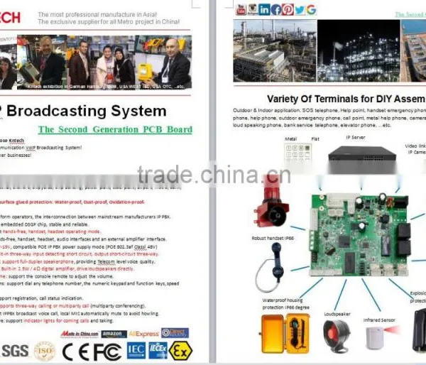 PA2 Multi-party Industrial Duplex Multi-Party Paging Broadcasting System for Coal Mine Telephone photo-4