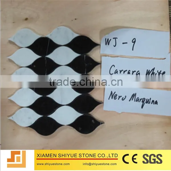 Wave Shaped Irregular Mosaic Tile photo-5