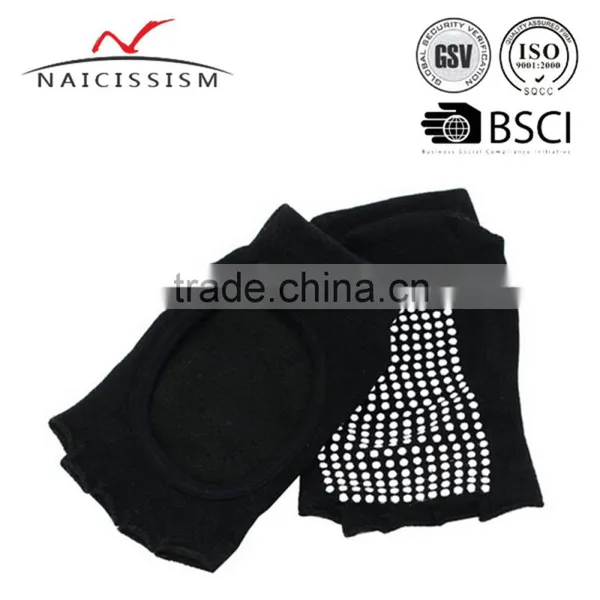 Cheap Anti-slip Toeless Yoga Socks photo-4