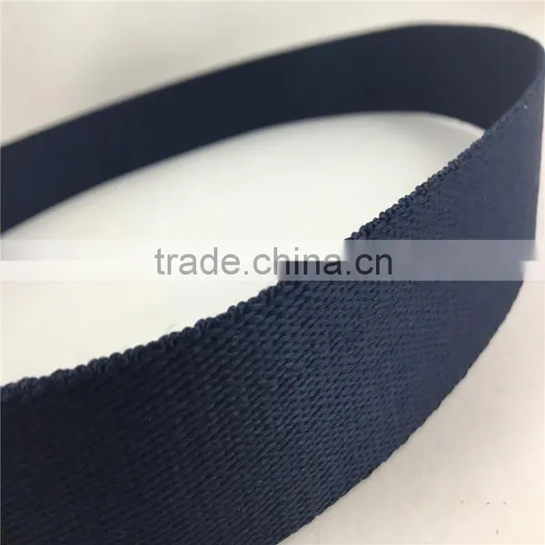 3.5cm Dark Blue Print Canvas Belt photo-6