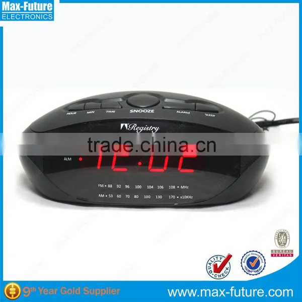 Built-in Speaker 0.9 Inch Led Clock Radio Kitchen Clock Radio With LED Clock Radio photo-4