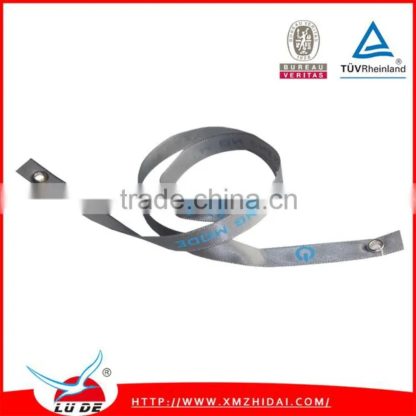 Lude Wholesale Ribbon Wristband,woven Textile Wristband,fabric Keychain for Big Events photo-3