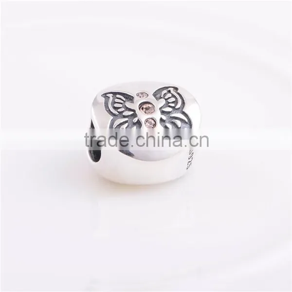 2016 Butterly Custom Design S925 Silver Charm Bracelet photo-3