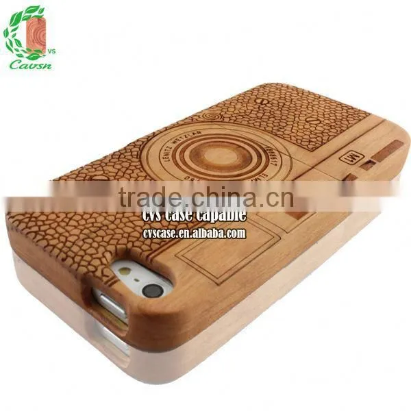 Wood Carving Machine Made Cheap Cell Phone Cases Back Mobile Phone Cover photo-3