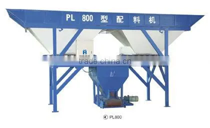 PL 800 batcher machine for concrete low investment