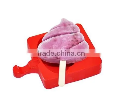 2016 Hot Summer Gadget Silicone Popsicle Mold,cute Ice Cream Tools photo-6
