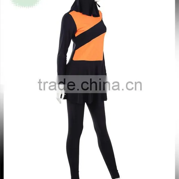 Islamic Swimsuit Muslim Swimwear High Waist Swimsuit Swimming Suit for Women photo-2