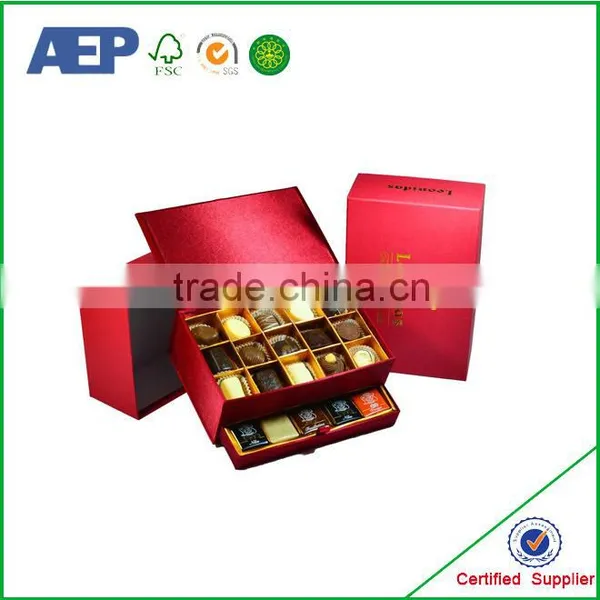 Costom Logo Paper High Quality Chocolate Gift Box photo-6